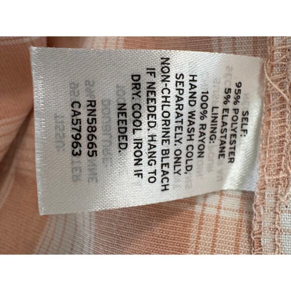 New BP. NORDSTROM Pink Plaid Square Neck Sleeveless Mini Dress Size M - Picture 8 of 9